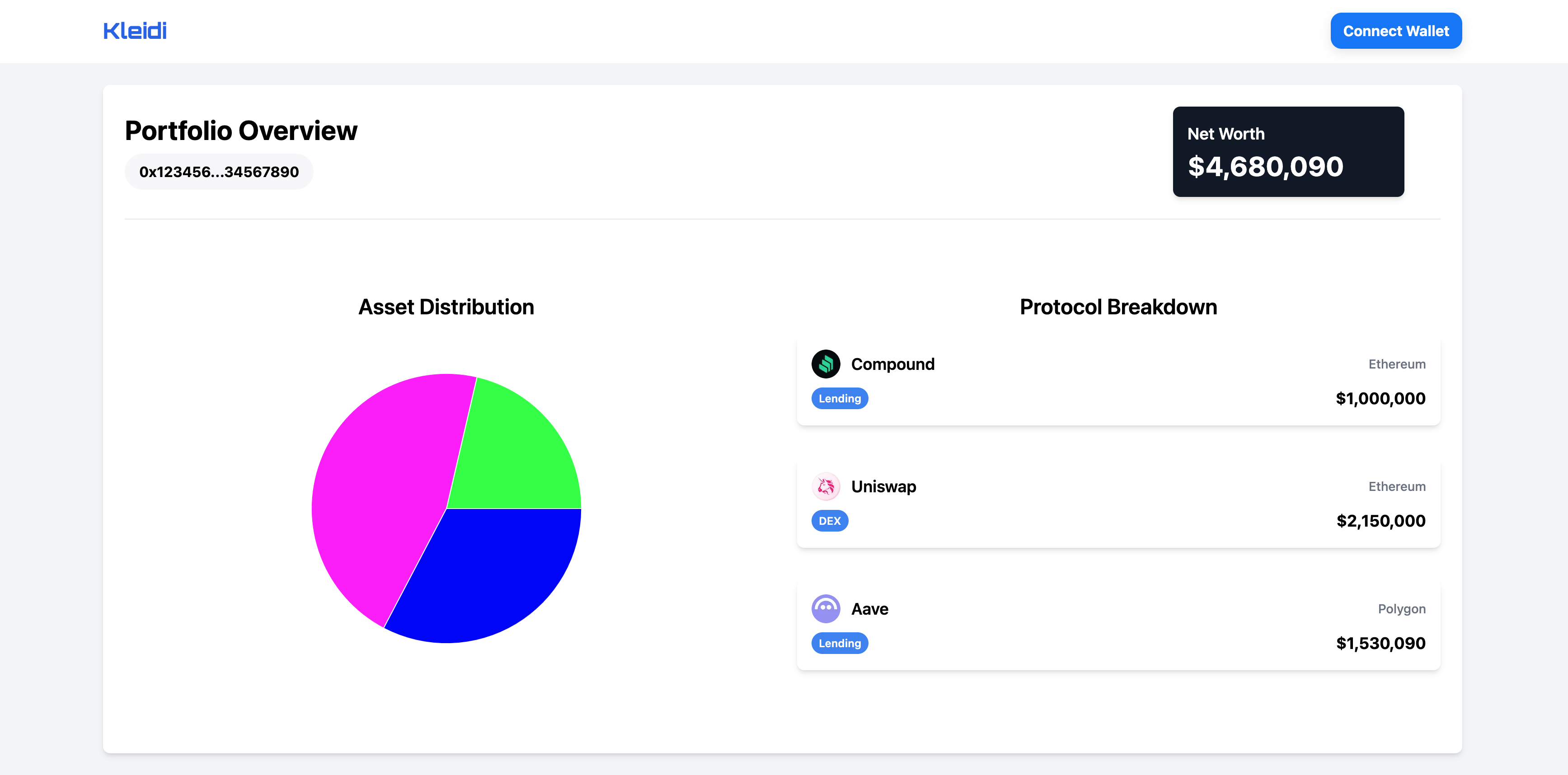 Kleidi App Screenshot